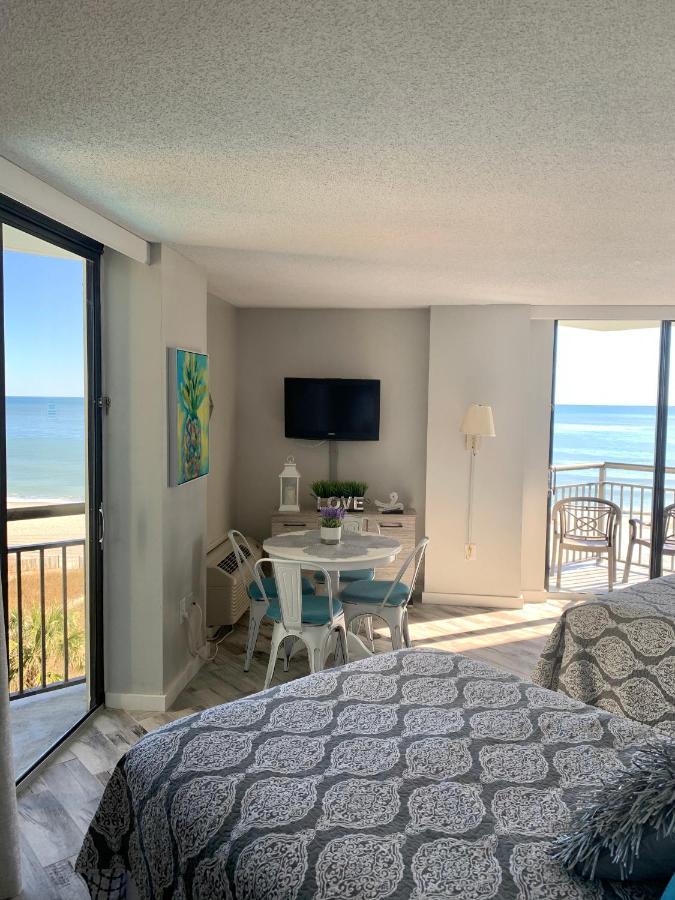 426 Belle Vue Magnificent Oceanfront Studio With Two Balconies Apartment Myrtle Beach Exterior photo