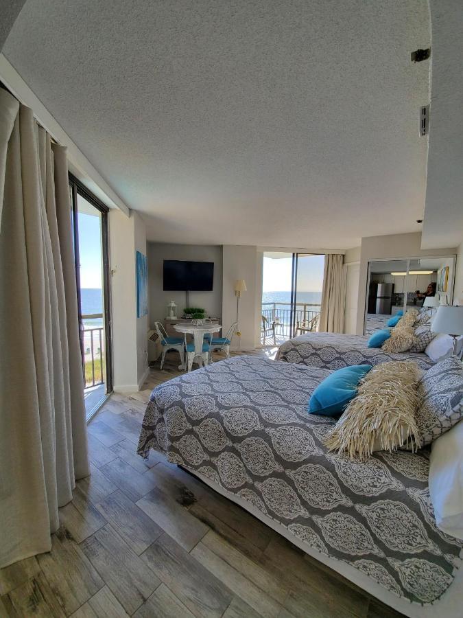 426 Belle Vue Magnificent Oceanfront Studio With Two Balconies Apartment Myrtle Beach Exterior photo