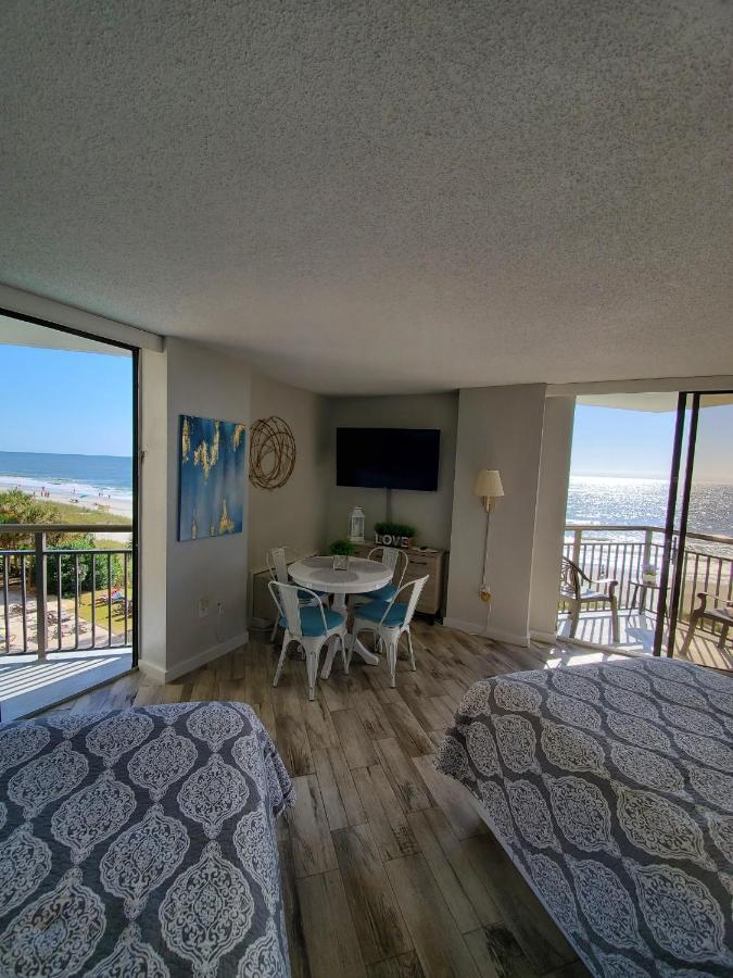 426 Belle Vue Magnificent Oceanfront Studio With Two Balconies Apartment Myrtle Beach Exterior photo