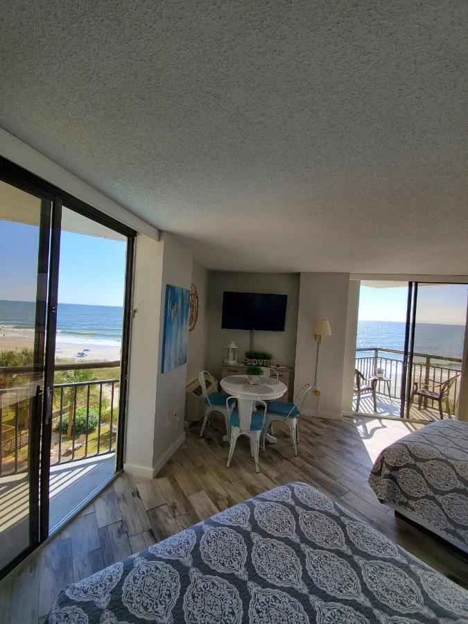 426 Belle Vue Magnificent Oceanfront Studio With Two Balconies Apartment Myrtle Beach Exterior photo