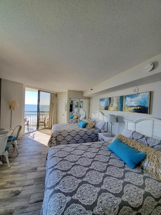 426 Belle Vue Magnificent Oceanfront Studio With Two Balconies Apartment Myrtle Beach Exterior photo