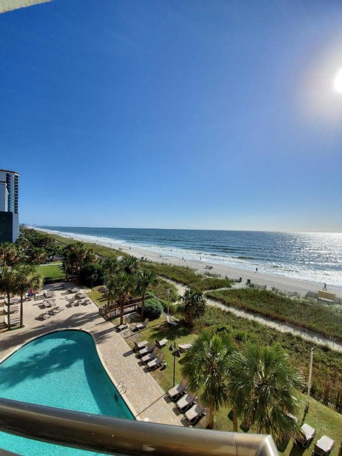 426 Belle Vue Magnificent Oceanfront Studio With Two Balconies Apartment Myrtle Beach Exterior photo