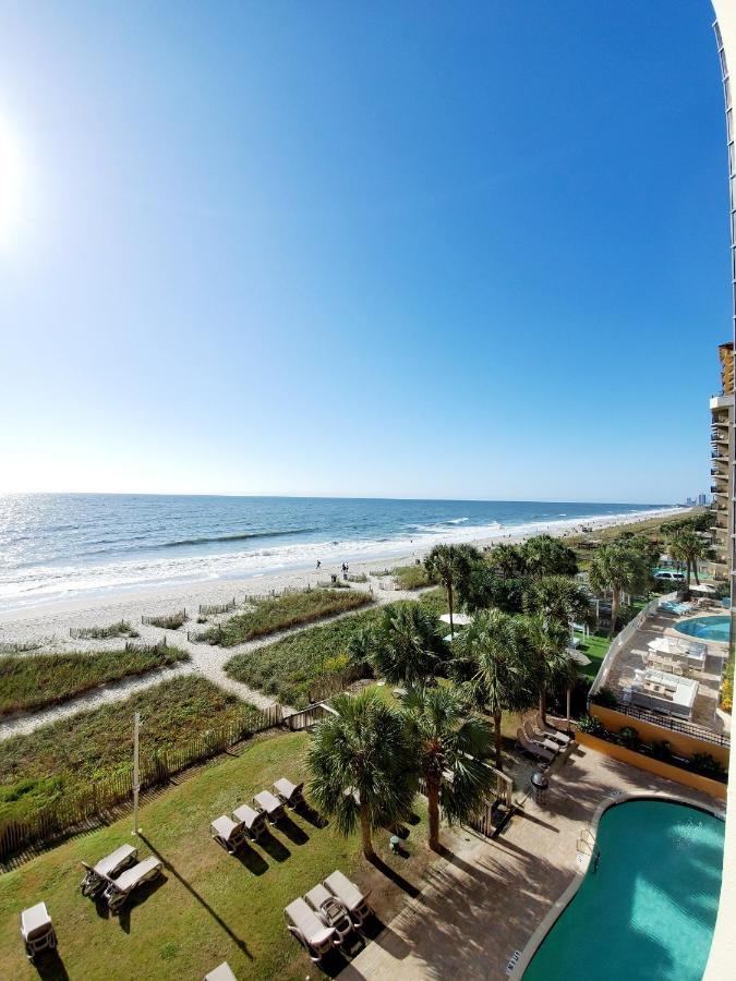 426 Belle Vue Magnificent Oceanfront Studio With Two Balconies Apartment Myrtle Beach Exterior photo